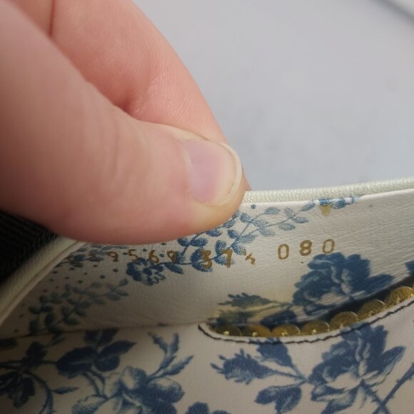 Gucci Sackville White Web Bow Heel Mule Shoe - Picture 3 of 13